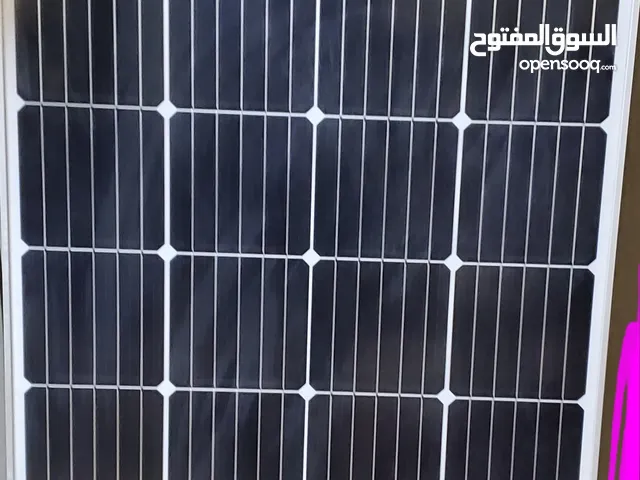 3 الواح شمسية.  2 ابو 150 و واحد ابو 100