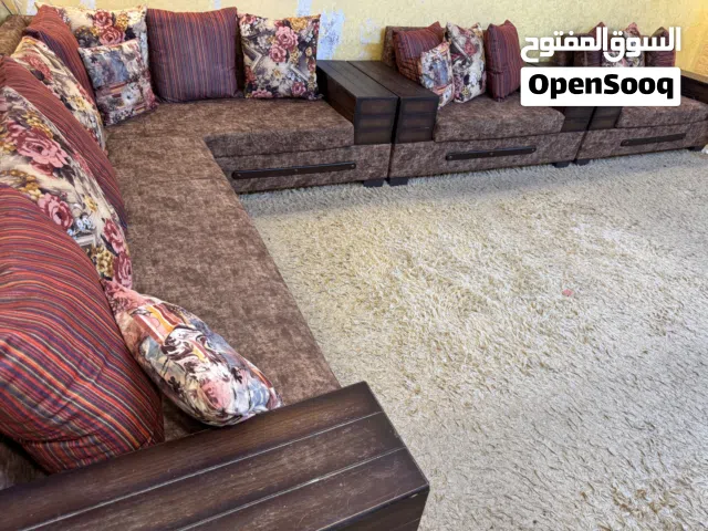 طقم كنب مستعمل مع طربيزات