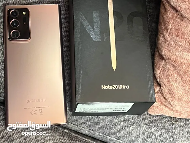 Samsung Galaxy Note 20 Ultra 5G 256 GB in Amman