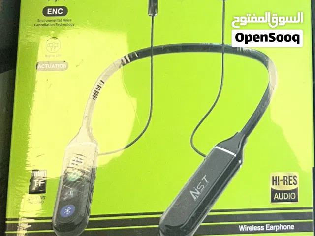 وصلت سماعة العنق اللاسلكية الرياضية NST Wireless Earphone (Model: BT-05)