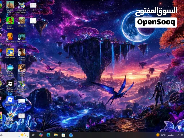 كمبيوتر كامل بي سي ايسر لدراسة والالعاب والعمل ، جراند ببجي فري فاير pc Acer i5 ssd grand pubg free
