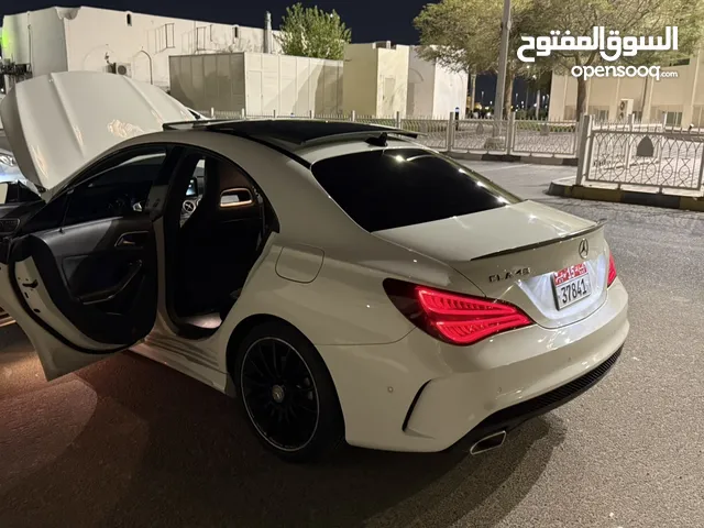 Mercedes-Benz CLA 250 “ 2015 “ مرسيدس بنز سي ال ايه 2015 لون ابيض السيارة ما تحتاج منك درهمم واحد