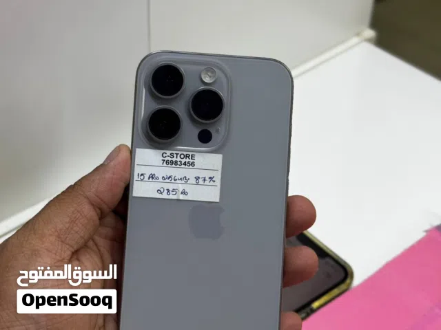 iPhone 15 pro- 256 GB - Satisfactory  and neat phone