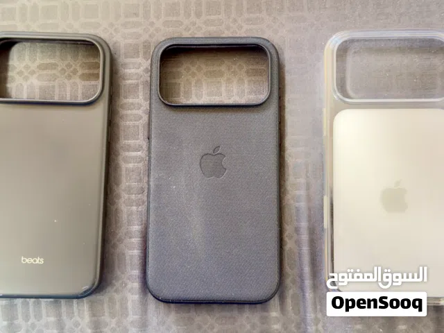 كفرات اصلية لجهاز Apple iPhone 17 Pro Max من شركة آبل (TechWoven، Transparent، Beats by Dre)