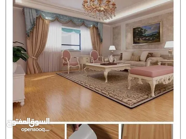 بلاط PVC لاصق ذاتي للارضيات سماكة 2 ملم, بديل الباركيه الخشبي, مناسب لتغطية البلاط القديم