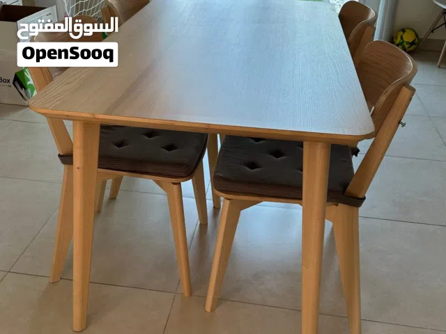 Wooden Dining Table and 4 chairs