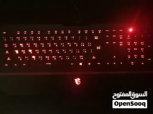 كيبورد صامت - MSI silent gaming keyboard