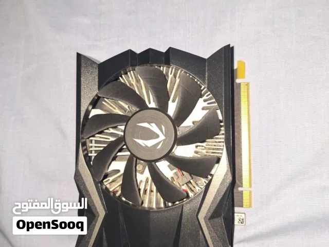 كرت شاشة GTX 1650 4gb Asus نظيف و مافيه اي مشاكل و سعر طيييب