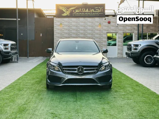 مرسيدس بنز C200 موديل 2018 خليجي  فل أوبشن  محرك 2.0 تيربو