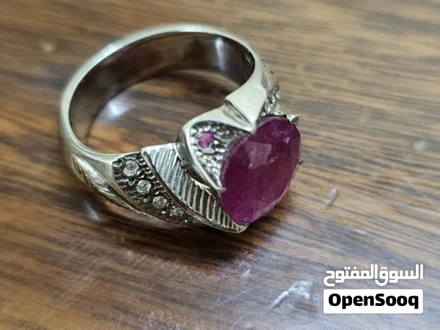 خاتم ياقوت احمر ( رابي )