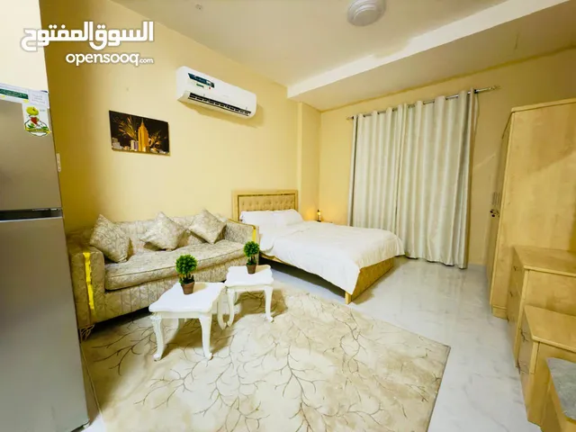 M1 / اول ساكن ستديو للايجار الشهري في النعيمية فرش جديد بالكامل بناء جديد..