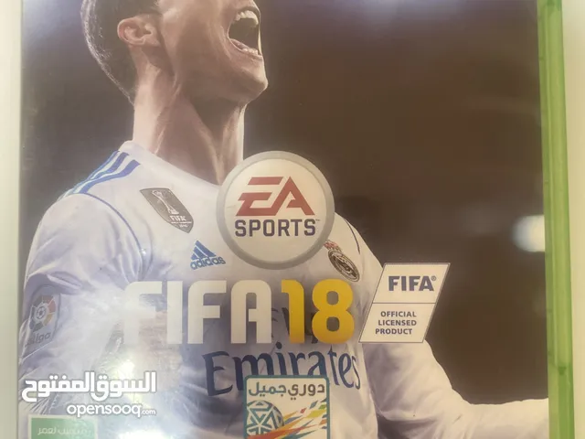 شريط FiFA 18 جديد لم يستخدم خاص XBOX