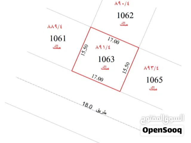 المطرق أرض سكنيه