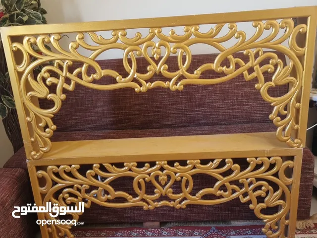 برواز ستاير خشبي الوان الذهبي نحت