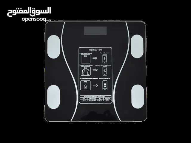 ميزان الكتروني ذكي زجاجي يرتبط مباشرتا بالهاتف