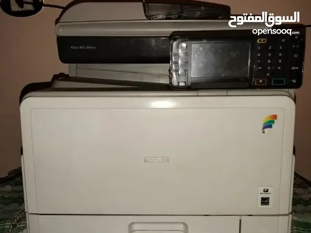 طابعه ريكو الوان mpc 305 الوان 4*1 بها مشكله فى دقه طباعه الالوان