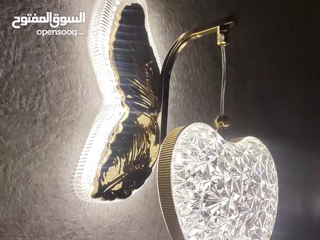 معلقات مضيئة جانبية عدد 2 / استعمال شهر فقط