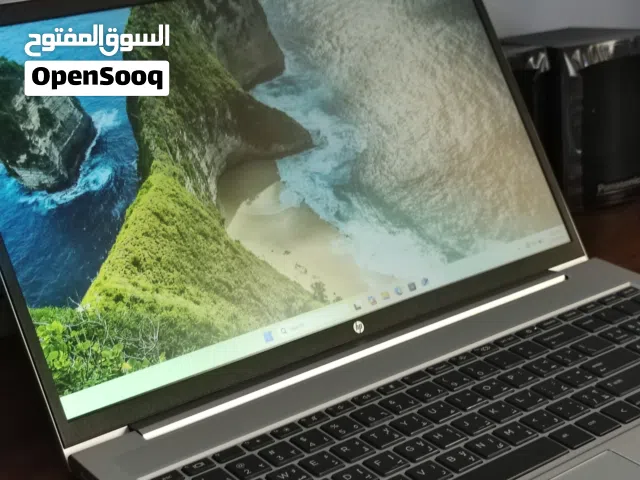 HP ProBook 450 G9 i5 جيل 12. رام 16 SSD 512 بحالة ممتازة للبيع بسعر مغري واستخدام نظيف جداً