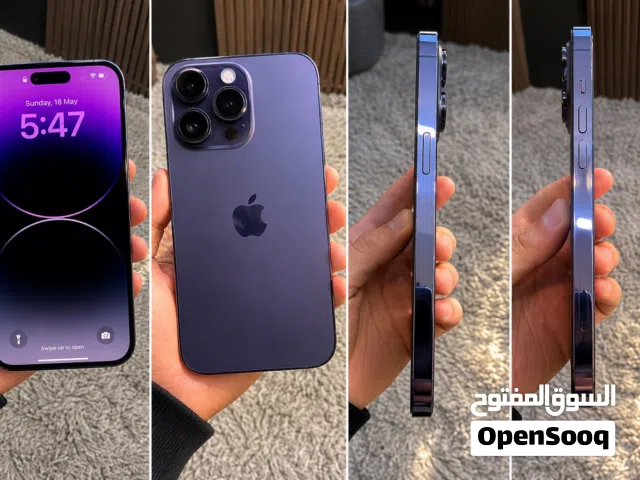 للبيع iPhone 14 Pro Max 256GB - Deep Purple