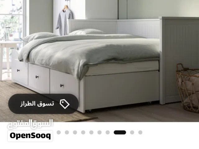 سرير فردي او مزدوج مع تخزين