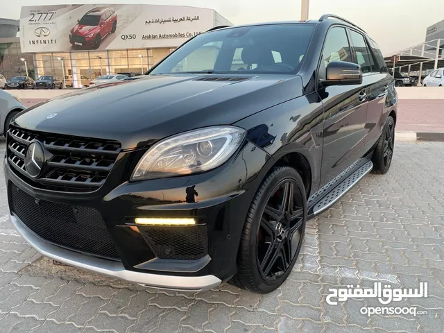 Mercedes ML63 2014 black, full option