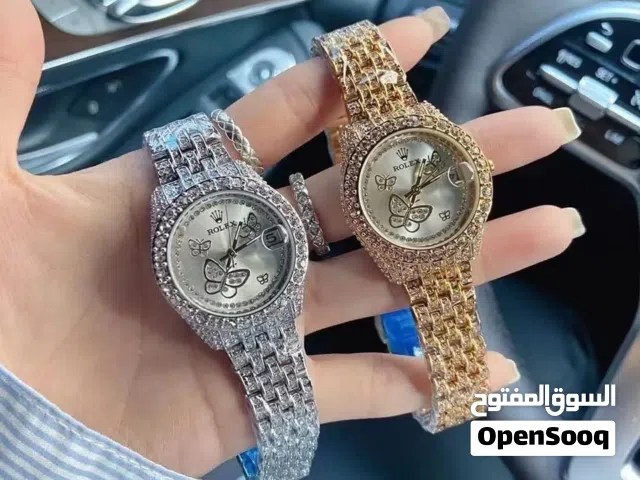 ساعات رولكس النسائية الفاخرة، لمسة من الأناقة تُعبّر عنكِ متوفر حصرياً لدى لوكسيا