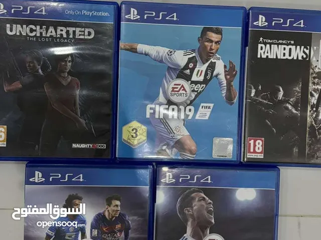 5 شرائط بلستيشن 4 PlayStation 4 games