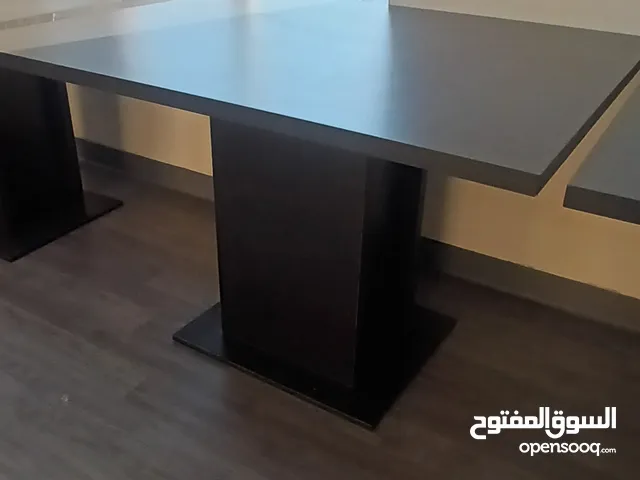 طاولات محاضرات لون اسود عدد 6