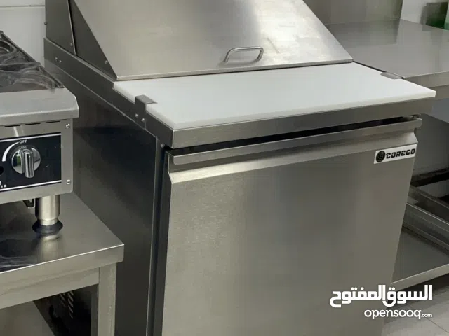 معدات مطعم للبيع  شبه حديدة استعمال تجريبي فقط  semi new Kitchen Equipment used for testing only