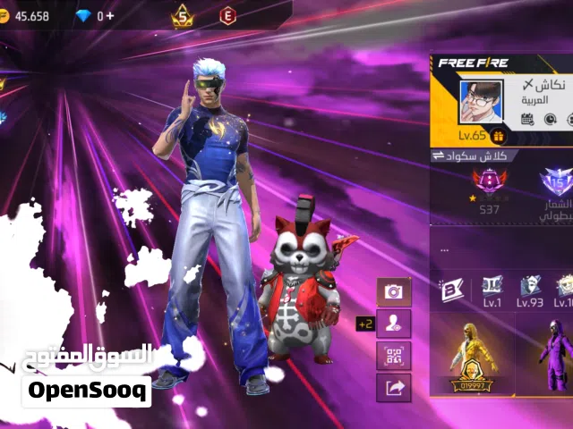 Free Fire Accounts and Characters for Sale in Irbid