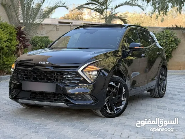 كيا سبورتاج GT Line ترخيص 2022 محرك 1600 هايبرد plug in/يقطع على الشحنه 65 كيلو متر  271 حصان