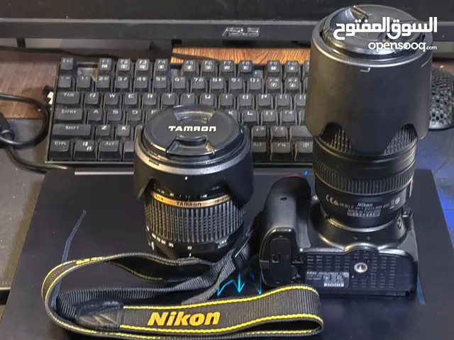 Nikon d5300 مع عدستين احترافيات