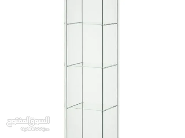 خزانة عرض زجاجية من ايكيا نوع detolf استعمال بسيط