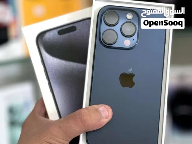 عرض خاص : iPhone 15 pro 256gb   هواتف بحالة الوكالة مع ضمان بدون اي شموخ أو ماشكل و مع ملحقاته