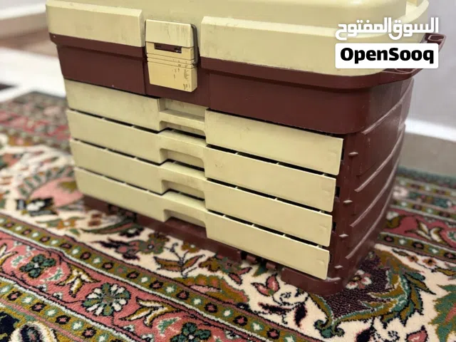 صندوق عدة نجارة حدادة ومقسم ومرتب