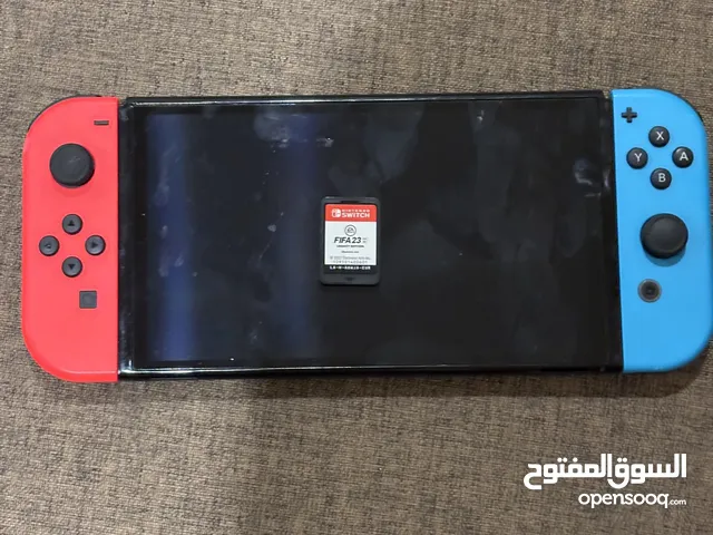 ناينتندو اوليد مع شريط فيفا - Nintendo switch oled with fifa game