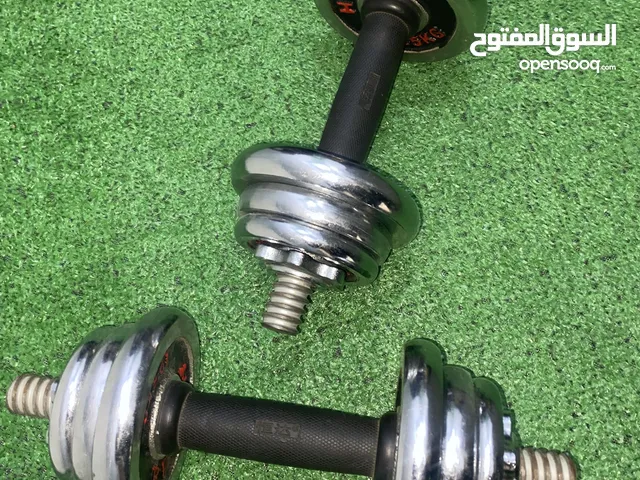 طقم دامبلز بكج 10ك جديد