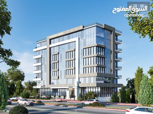 بمكتب فاخر بمساحة 116 متر باطلالات مفتوحة على ثلاث جهات بانورامية