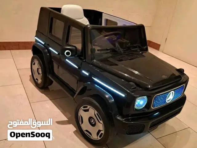 جيب مرسيدس G-Wagon للأطفال – لون أسود ملوكي فاخر