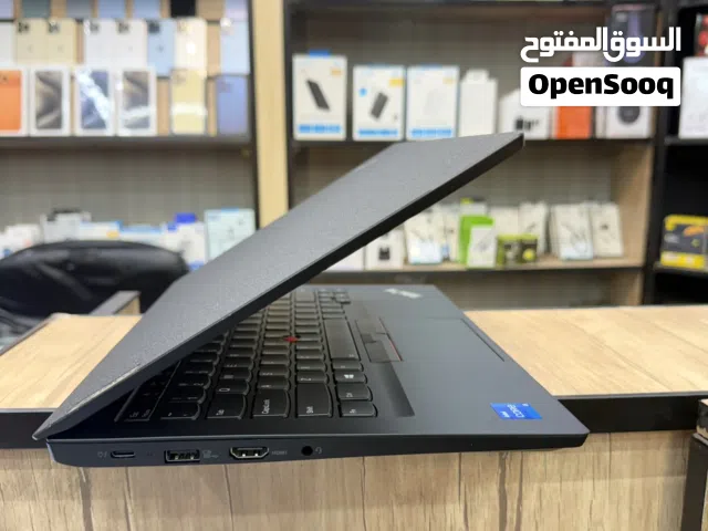 Laptop Lenovo E14 Core i5-1135G7 لابتوب للأعمال والدراسة والشغل المكتبي شاذ جداً شبة جديد مع الضمان