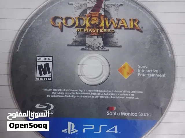 سيدي لعبة god of war 3 remastered للبلاي ستيشن 4