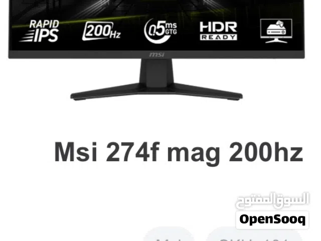 شاشة Msi للبيع استعمال اسبوع فقط