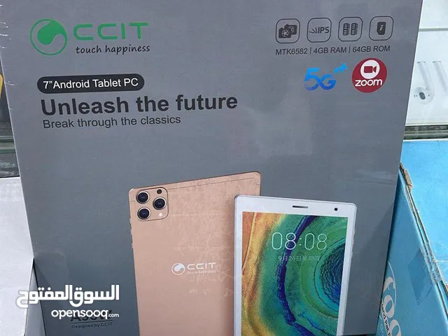 Tab CCIT A93W 7 INC تاب الأطفال شبيه الأيفون باللون المميز الشاشة : 7 بوص