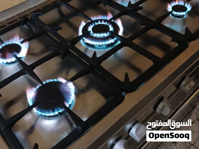 غاز ألبا 90 سم ستانلس كامل نار زرقاء كامله قويه سيفتي امان يوجد إنارة داخل الفرن السعر حرقققق