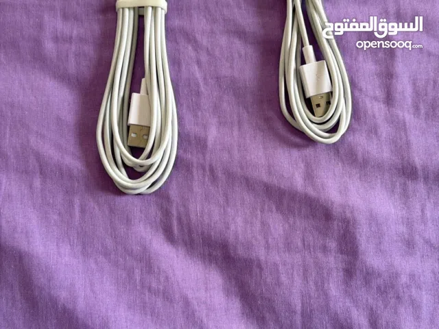 2 كابل ايفون عادي