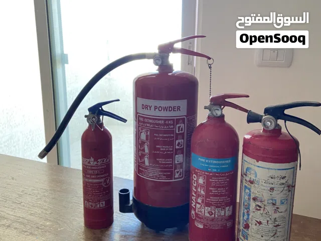 طفايات حريق باحجام مختلفة غير معبئة للبيع