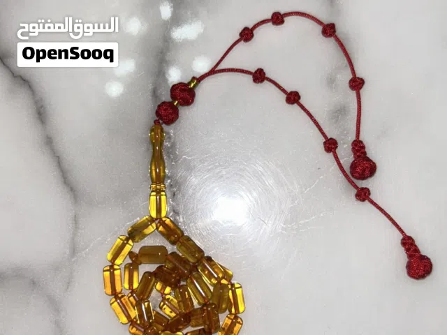 مسباح كهرمان ناعم شفاف