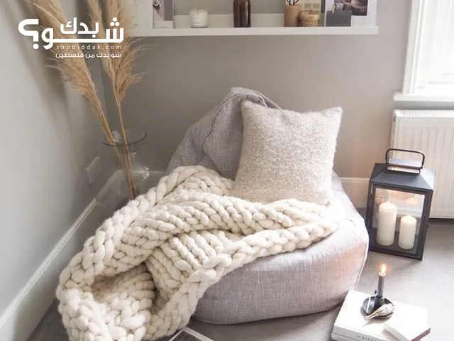 كرسي بفات ديكور حجم كبير