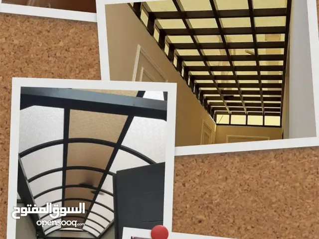 مضلات سواتر هنجر حداد مضله سياره سندويتش بنل حديد شرايح قرميد خيام مواقف حماية سور لكسان جده مكه