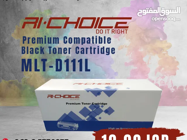 RI-CHOICE Premium Compatible Black Toner Cartridge MLT-D111L حبر طابعة تونر
